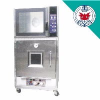 電熱熱風爐橫式4盤加發酵箱 JSW-4P