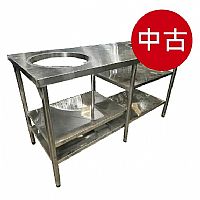 二手/中古 雙飯孔工作台