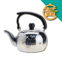 1L雅緻不銹鋼古典茶壺