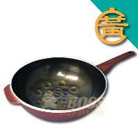 3D炫彩陶瓷不沾炒鍋32cm