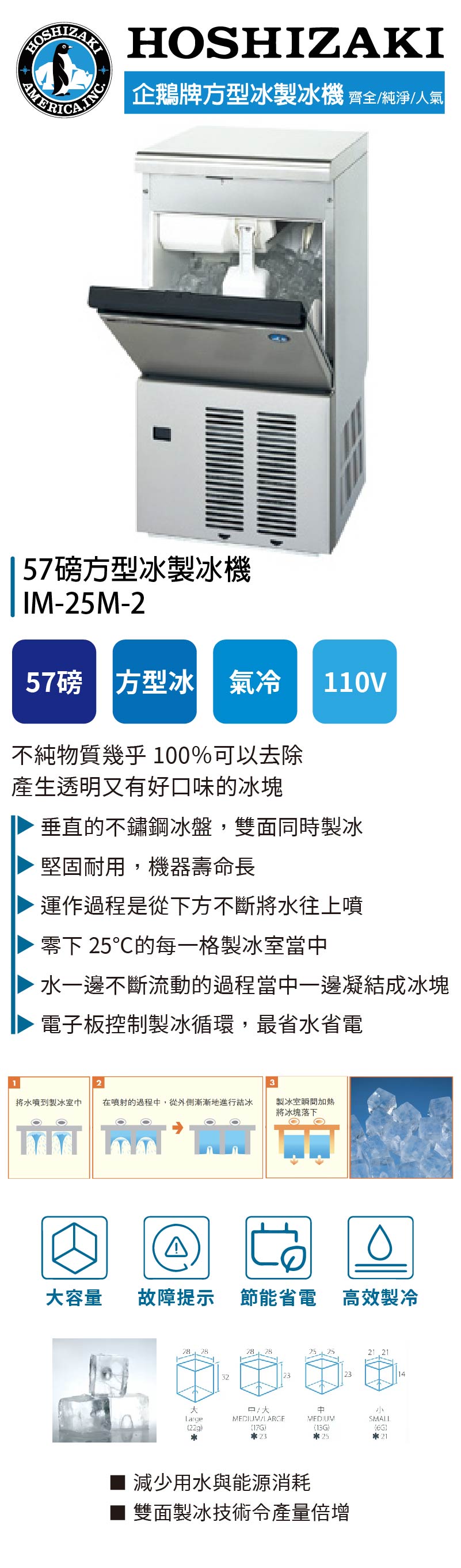 57磅方型冰製冰機