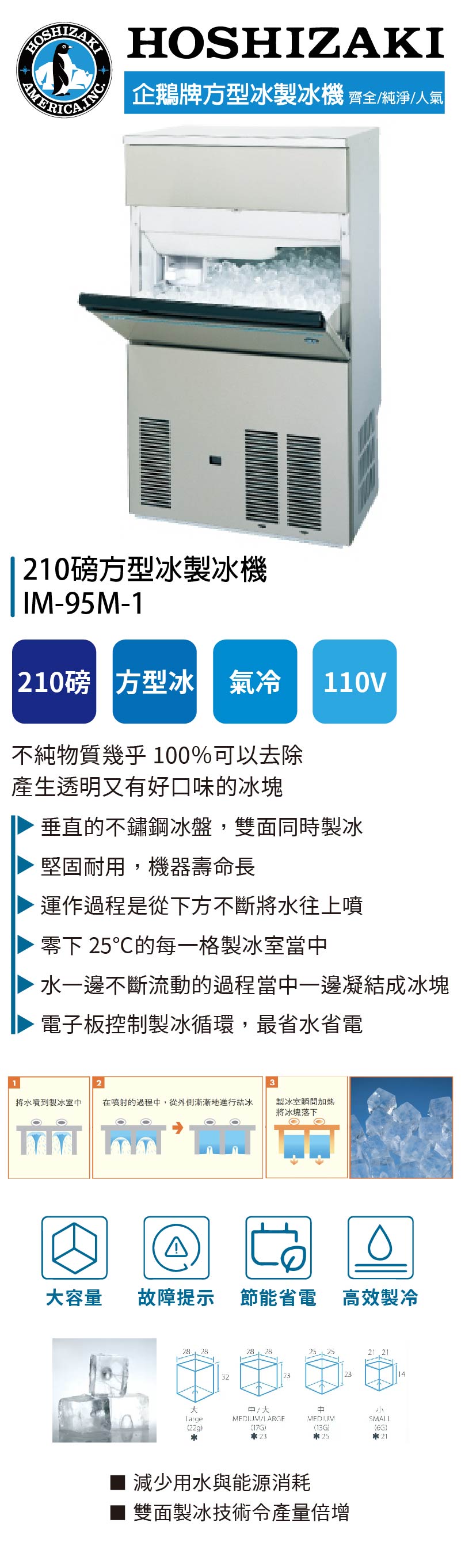 210磅方型冰製冰機